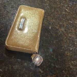Steve Madden glitter wallet NWOT